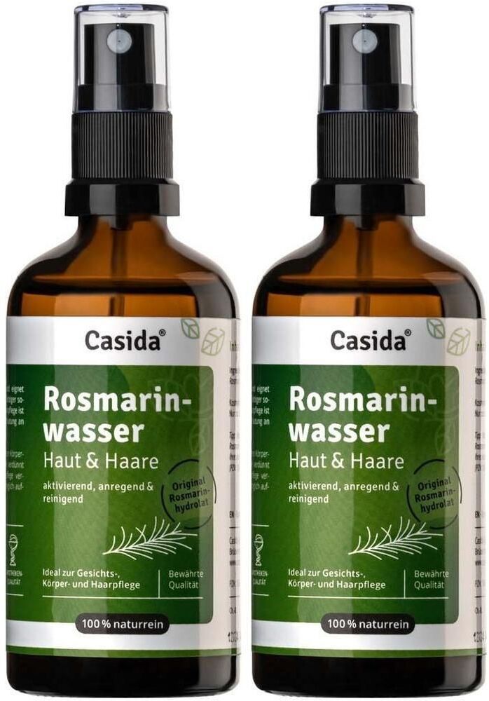 Casida Rosmarinwasser Haut & Haare 2x 2x100 ml Flüssigkeit
