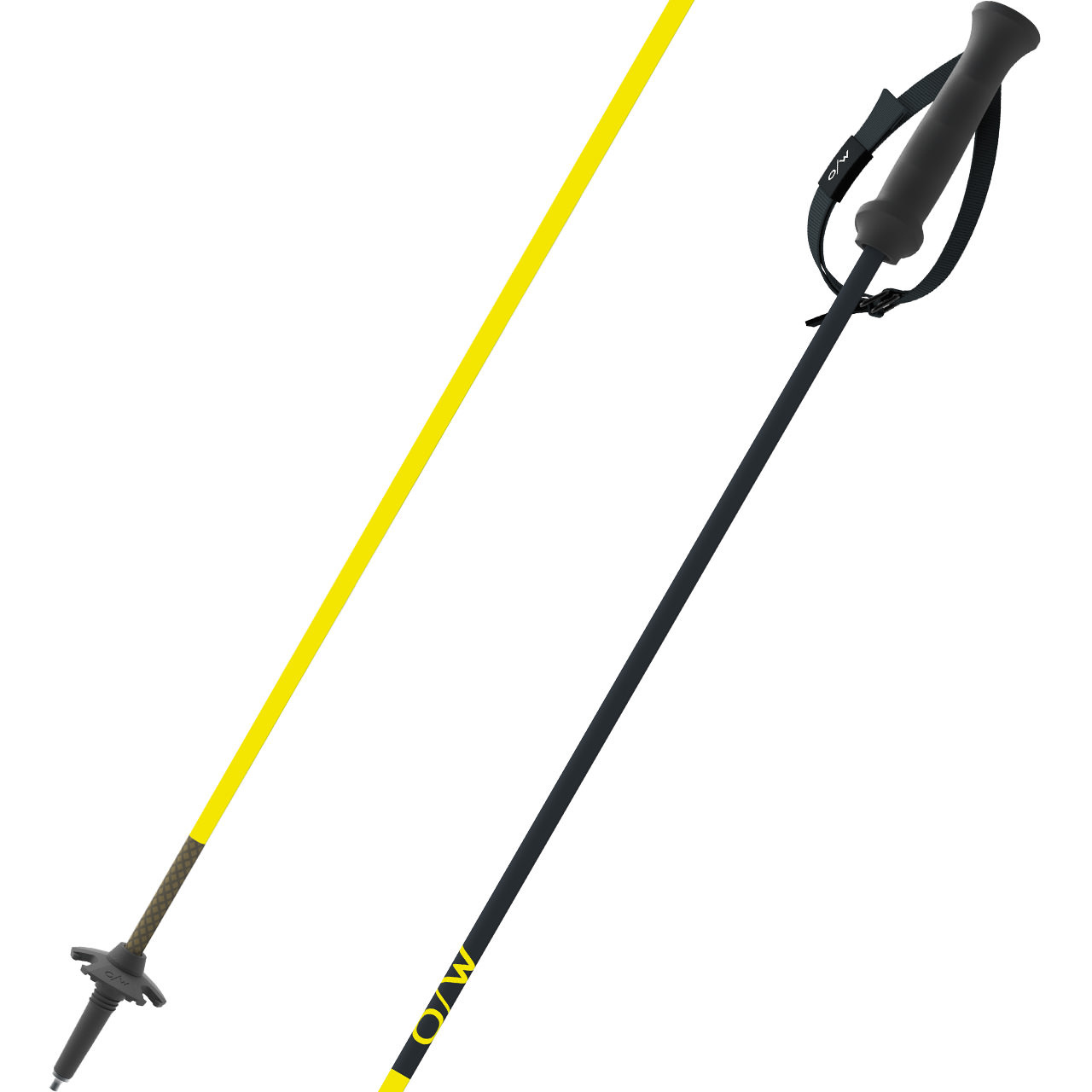 ONE WAY GT 11 Carbon panther/neon yellow - 125 cm
