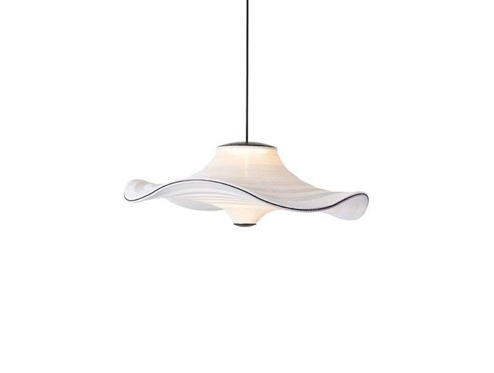 LED-Pendelleuchte Flying Weiß Ø 78 cm - Made By Hand - Schlafzimmer - Stoff / Textil