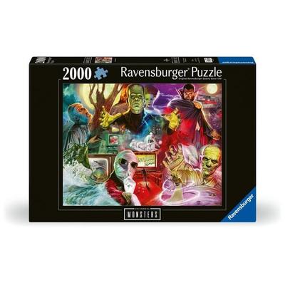Erwachsenenpuzzle 2000 Teile - Universal Multiproperty - Universal Monsters