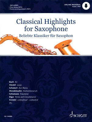 Schott Classical Highlights A-Sax