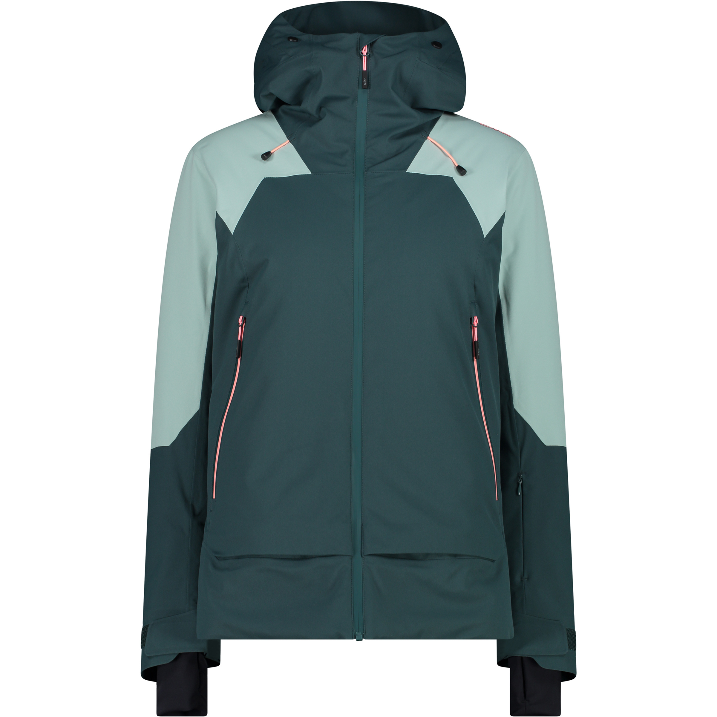 CMP Damen Isolationsjacke gruen Größe L Freeride | Skifahren Winddicht Wasserabweisend