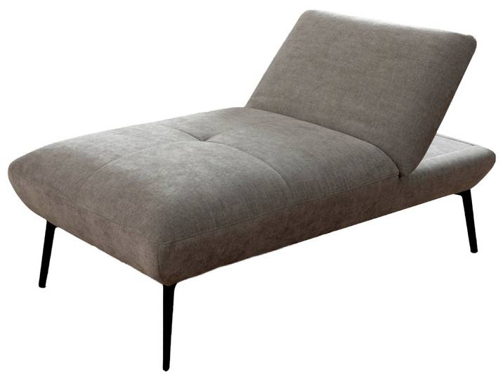 Moderano Hocker TANJA, silber, Stoff