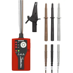 Benning, Multimeter, TRITEST pro Drefeldrichtungsan (CAT III 300V, Hand-Multimeter)