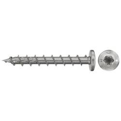 Fischer 574105 Spanplattenschraube 6 mm 50 mm TX rostfreier Stahl 50 St.