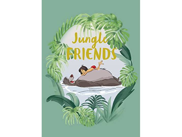 Komar Jungle Book Friends - Größe: 50 x 70 cm, Wandbild, Poster, Kunstdruck (ohne Rahmen), Disney