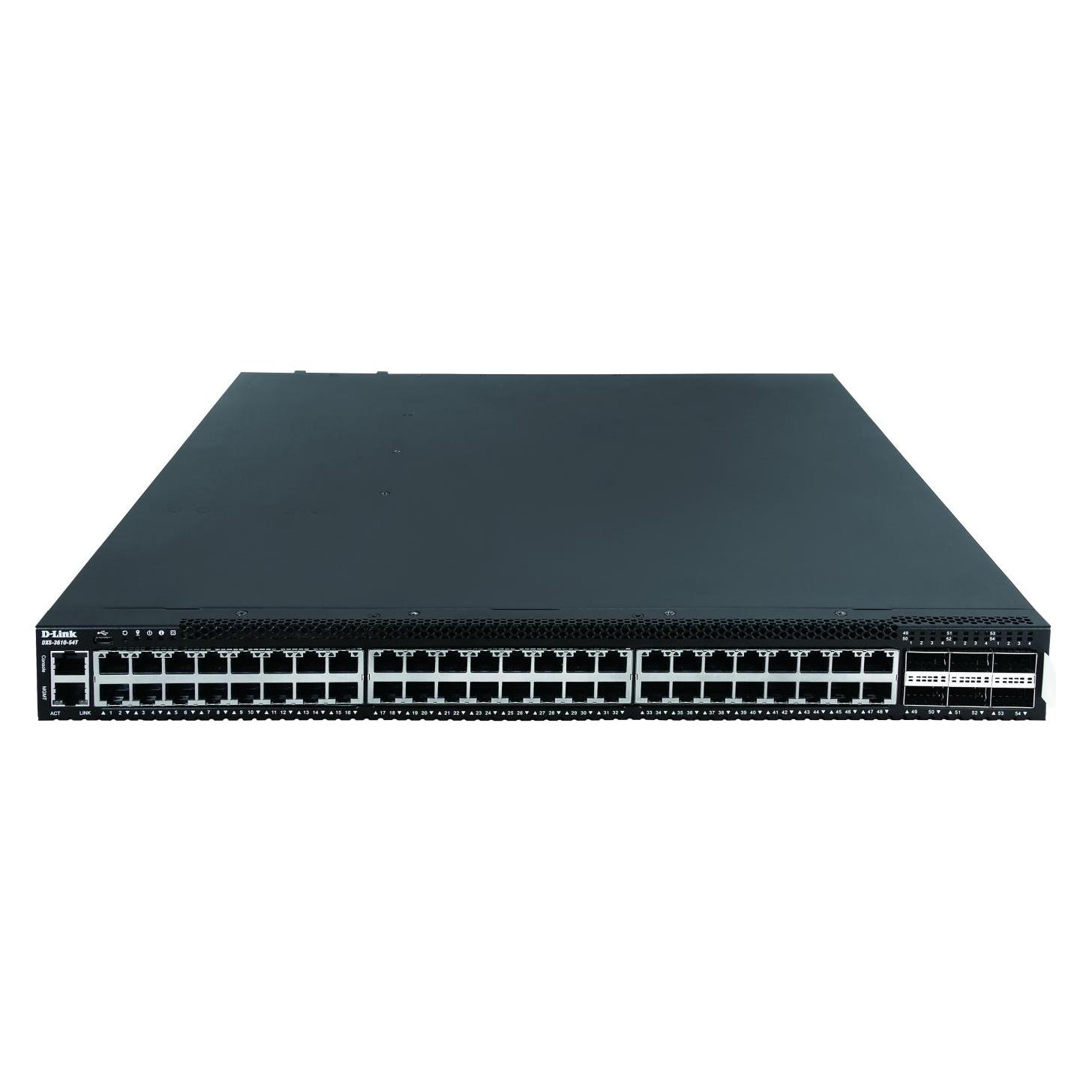 D-Link 54-P LAYER 3 10G MANAGED SWITCH (54 Ports) (DXS-3610-54T/SI/E)