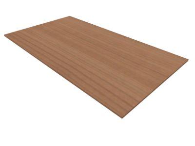 Abdeckplatte SOLUS PLAY, f. Regale u. Schränke SOLUS PLAY, B 800 x T 440 mm, Kirsche Romana