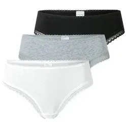 Schiesser 3P Modern Cheeky String Mixed Baumwolle 44 Damen