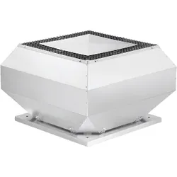 Helios Dachventilator VDW 200/4 ? 535 m3/h ? 230 V 1-phasig ? vertikaler Ausblas...