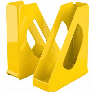 Esselte Stehsammler 628216, VIVIDA, A4, Plastik, gelb