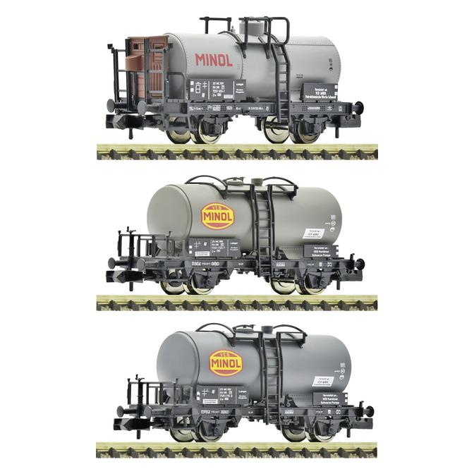 Fleischmann 6660152 N 3-tlg. Set: Kesselwagen, DR (Spur N) (6660152)
