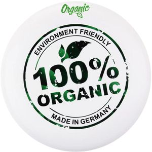 eurodisc Wurfscheibe Ultimate Organic, Wettkampfscheibe, 175g, weiß, Ø 27,5cm