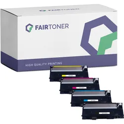 4er Multipack Set Kompatibel für Samsung CLP320 CLX-3185 FW Toner