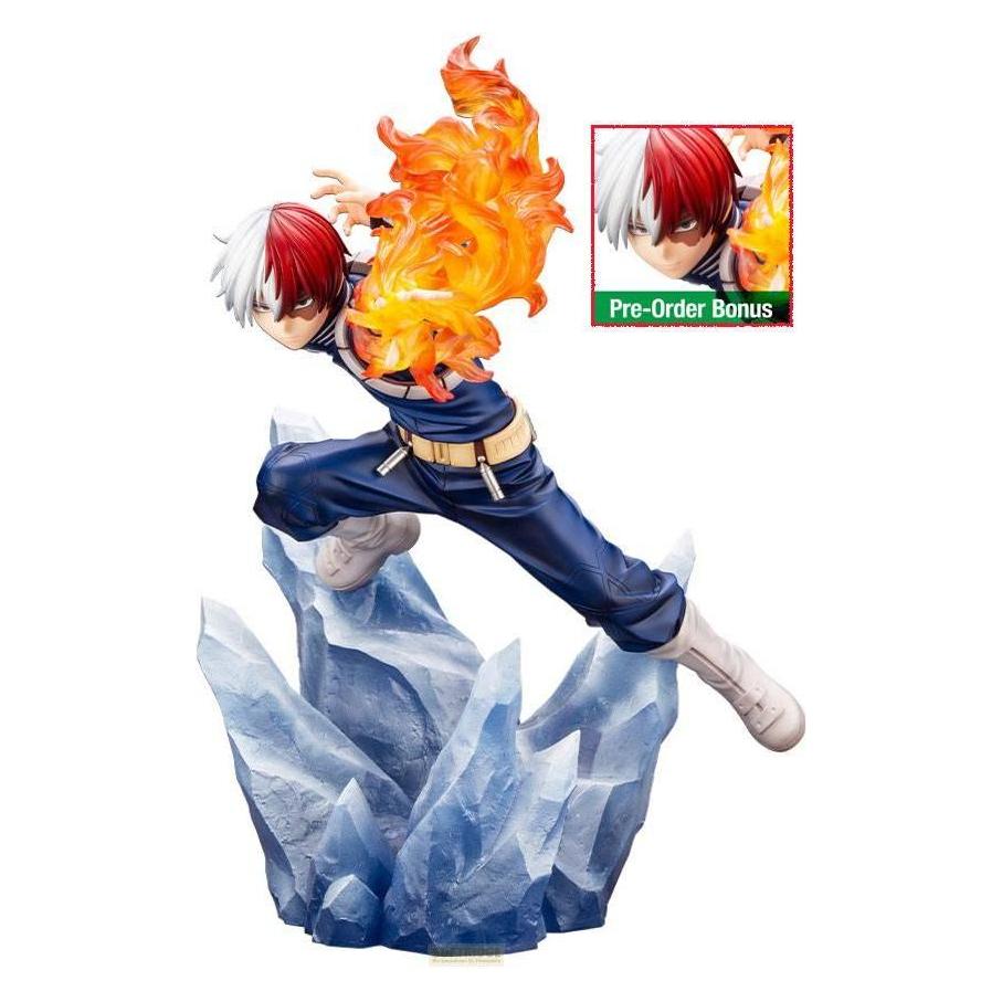 Kotobukiya My Hero Academia - ARTFXJ: Shoto Todoroki - Ver. 2 - Bonus Edition - 1/8 (B09JZCSTL3)