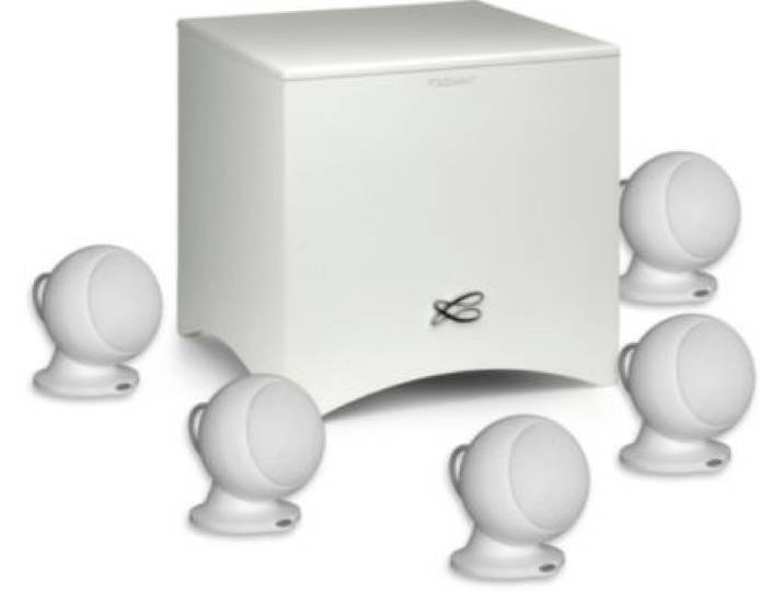 Cabasse - Pack Enceinte Home Cinéma Alcyone 3 Système Blanc Mat