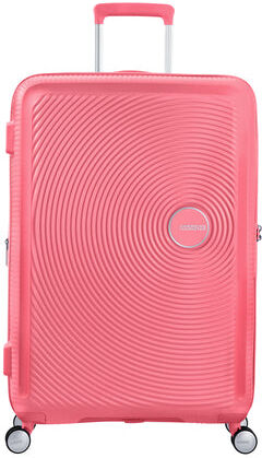 American Tourister Soundbox 77cm 4-Wheel Expandable Suitcase - Sun Kissed Coral