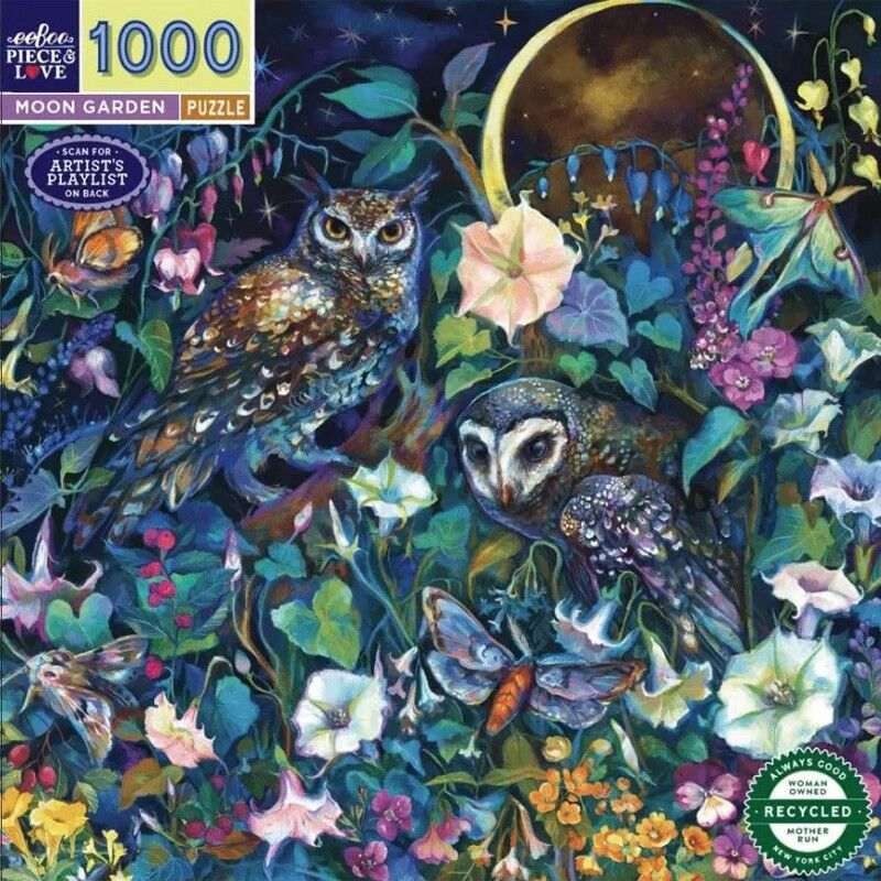 Puzzle 1000 pcs Moon Garden - Eeboo