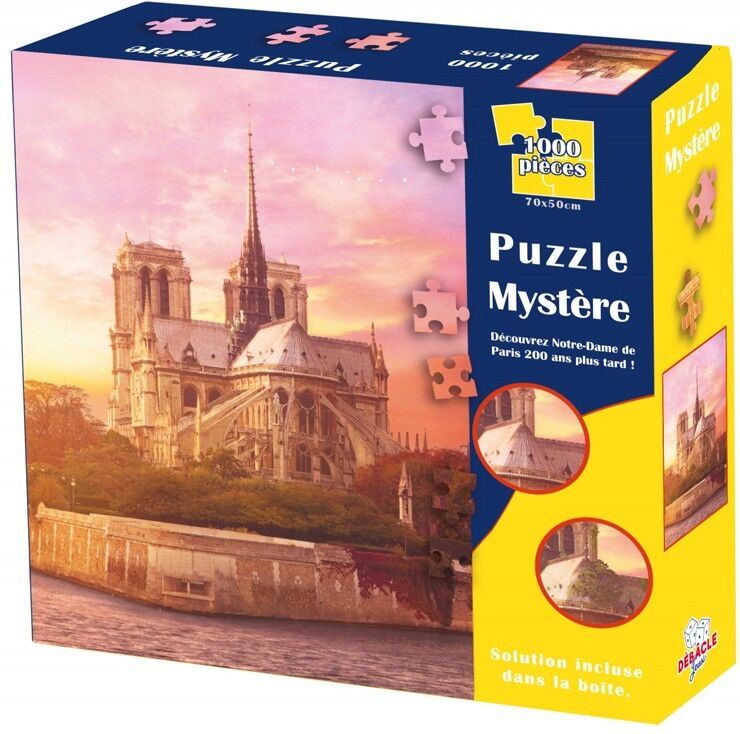 Débacle Jeux Puzzle Mystère Notre Dame 200 ans plus tard