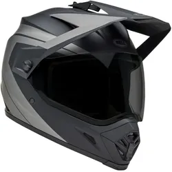 Bell MX-9 Adventure Mips Blackout, Endurohelm - Matt Schwarz/Grau - S