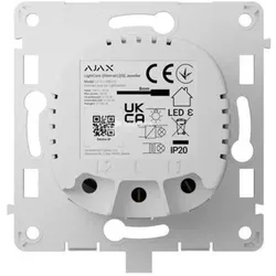 Ajax, Lichtschalter + Storenschalter, LightCore Dimmer vertikal (weiss)