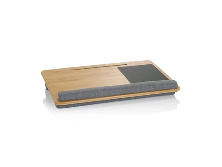 hjh OFFICE Comfiap 830056 Tapis pour Ordinateur Portable en Bambou Gris 55 x 36 cm