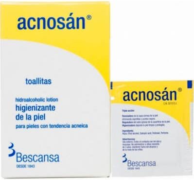 Acnosán Acnosan Toallitas Bescansa 20 Toallitas