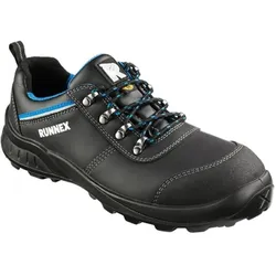 BIG Arbeitsschutz, Sicherheitsschuhe, S3 ESD-Sicherheitshalbschuhe T schwarz/blau,Gr.42 (S3, 42)