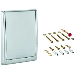 Grohe Abdeckplatte 43179P00   mattchrom, für WC-Druckspüler Wandeinbau 42901000