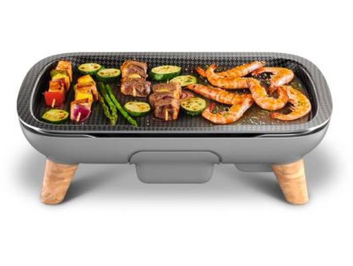 Tefal - Plancha Électrique Cb658p01 Gris À Poser, 46x30 Cm