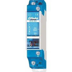 Eltako Installationsrelais, 1TE, teilelektronisch, DIN-Schiene, 1S, 230V/AC, 16A, 230V, AC