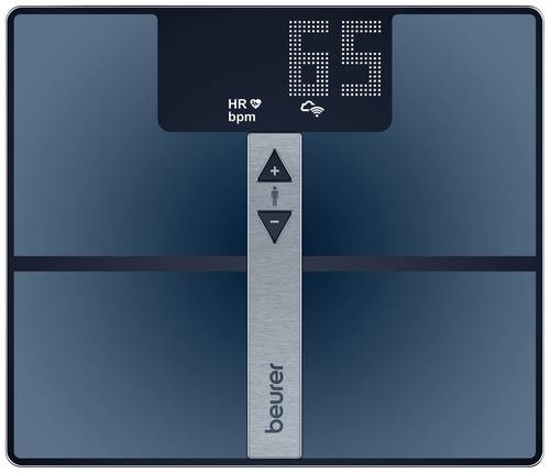 Beurer BF 980 WIFI Körperanalysewaage 76009 digital Wägebereich (max.)=180kg Schwarz