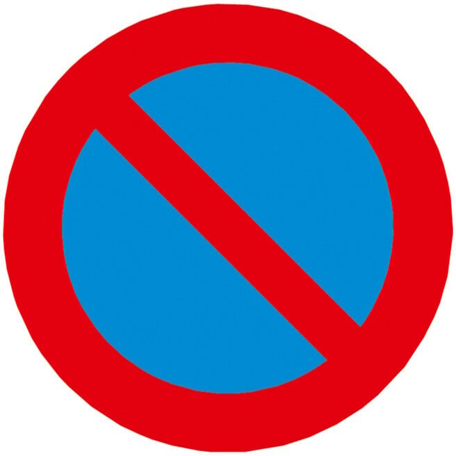 PROline-thermo Film de marquage panneau de signalisation Z 286 Ø 750 mm ; MORAVIA (262.18.021)