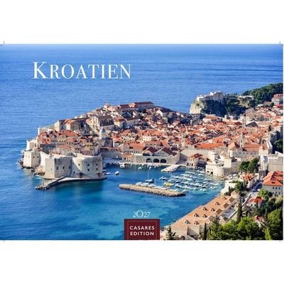 Kroatien Kalender 2027 – Wandkalender | Fotokalender Südeuropa 50x35cm | Entdecken Sie den schönsten Winkel Kroatiens mit unserem Kalender