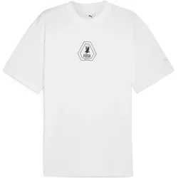 Puma, Unisex, Sportshirt, x SKEPTA Graphic Tee (S), Weiss