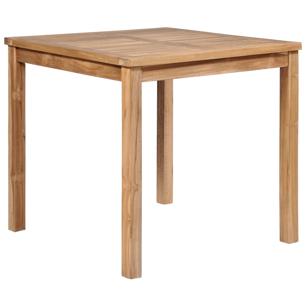 Maison Exclusive - Gartentisch 80x80x77 cm Massivholz Teak