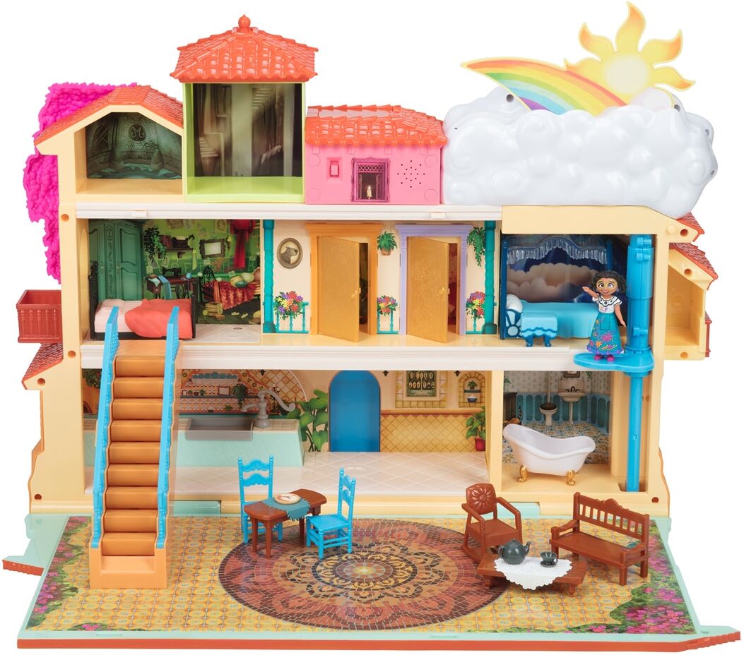 Disney Encanto Playset Casa de la familia Madrigal con funciones..