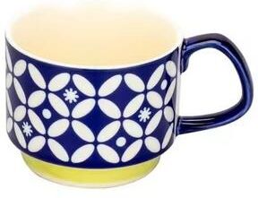 Uplifted Finds Japanese Flower Retro Ceramic Mug Set 300ml Stylish Drinkware g