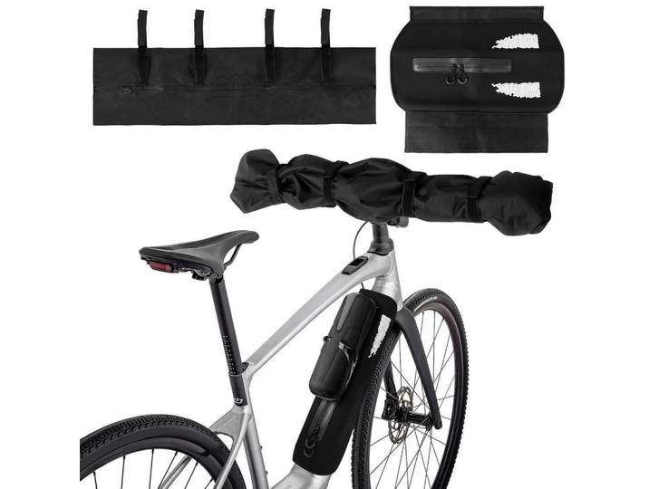 E-Bike Schutzhüllen Set, Schwarz, 35.7x29.5x90 cm, Freizeit & Co, Sport & Fitness, Fahrräder, Fahrradzubehör