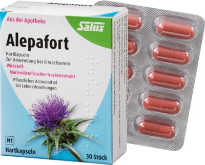 SALUS Pharma GmbH ALEPAFORT Mariendistel Hartkapseln 30 St 03425757