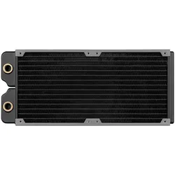 Thermaltake Pacific SR280 Slim Radiator (140 mm), Wasserkühlung Radiator, Schwarz