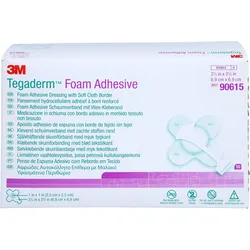 Tegaderm Foam Adhesive 6.9x6.9 cm Kreuzform 90615 10 ST