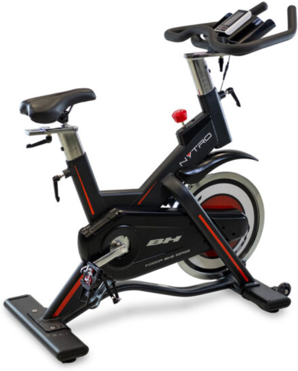 Bicicleta estática de uso doméstico: BH Fitness Nytro H9177 com sistema de resistência magnética e monitor LCD multifunción