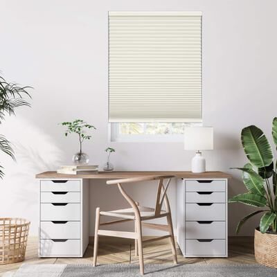 Regal Living 72-inch Tan/White Cordless Blackout Cellular Shade