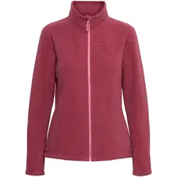 Narsaq Damen Avigait Micro Fleecejacke - L - Dry Rose