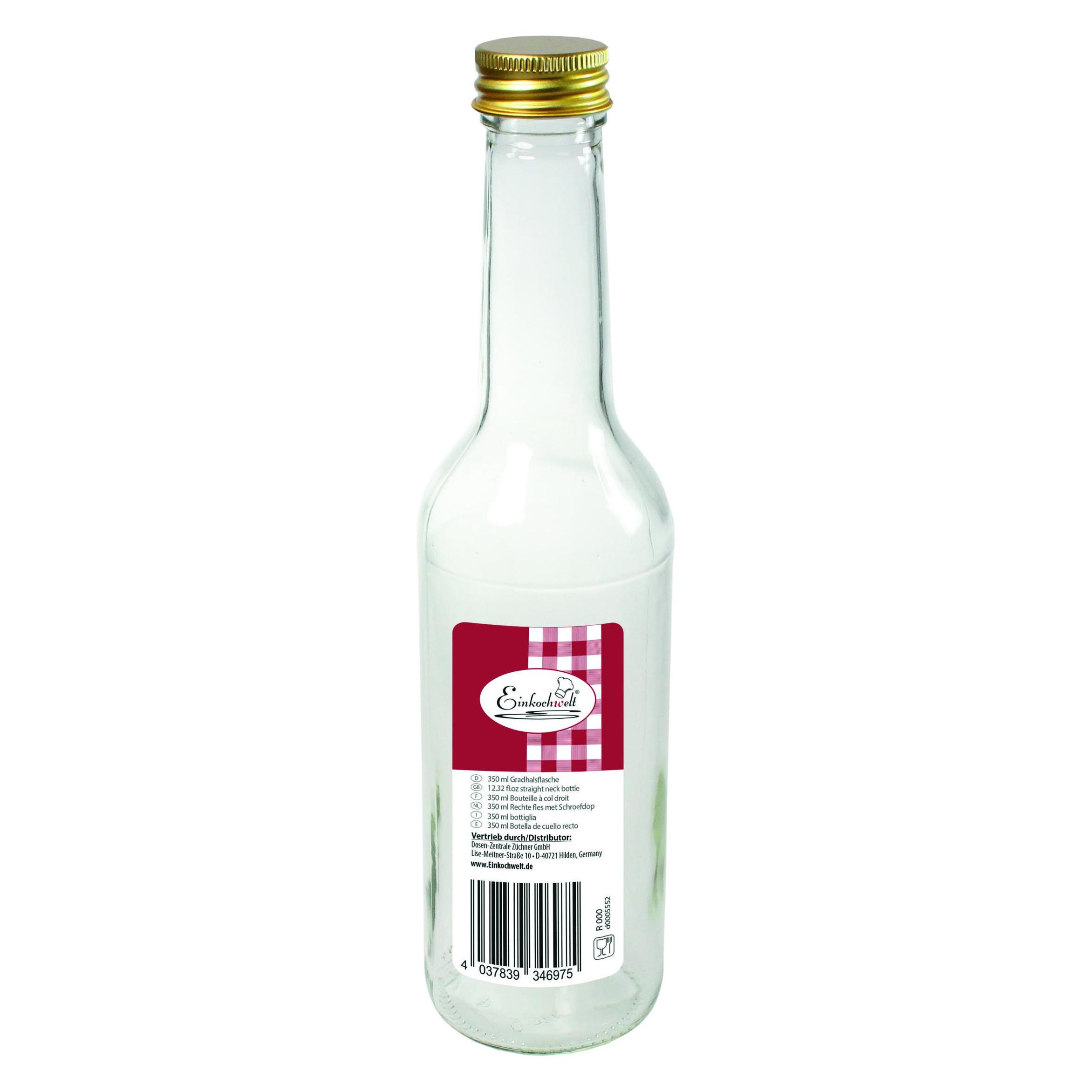 Dosen-Zentrale Gradhalsflasche 'Einkochwelt' (DOSEN-ZENTRALE) Mindestbestellmenge: 12 Stück