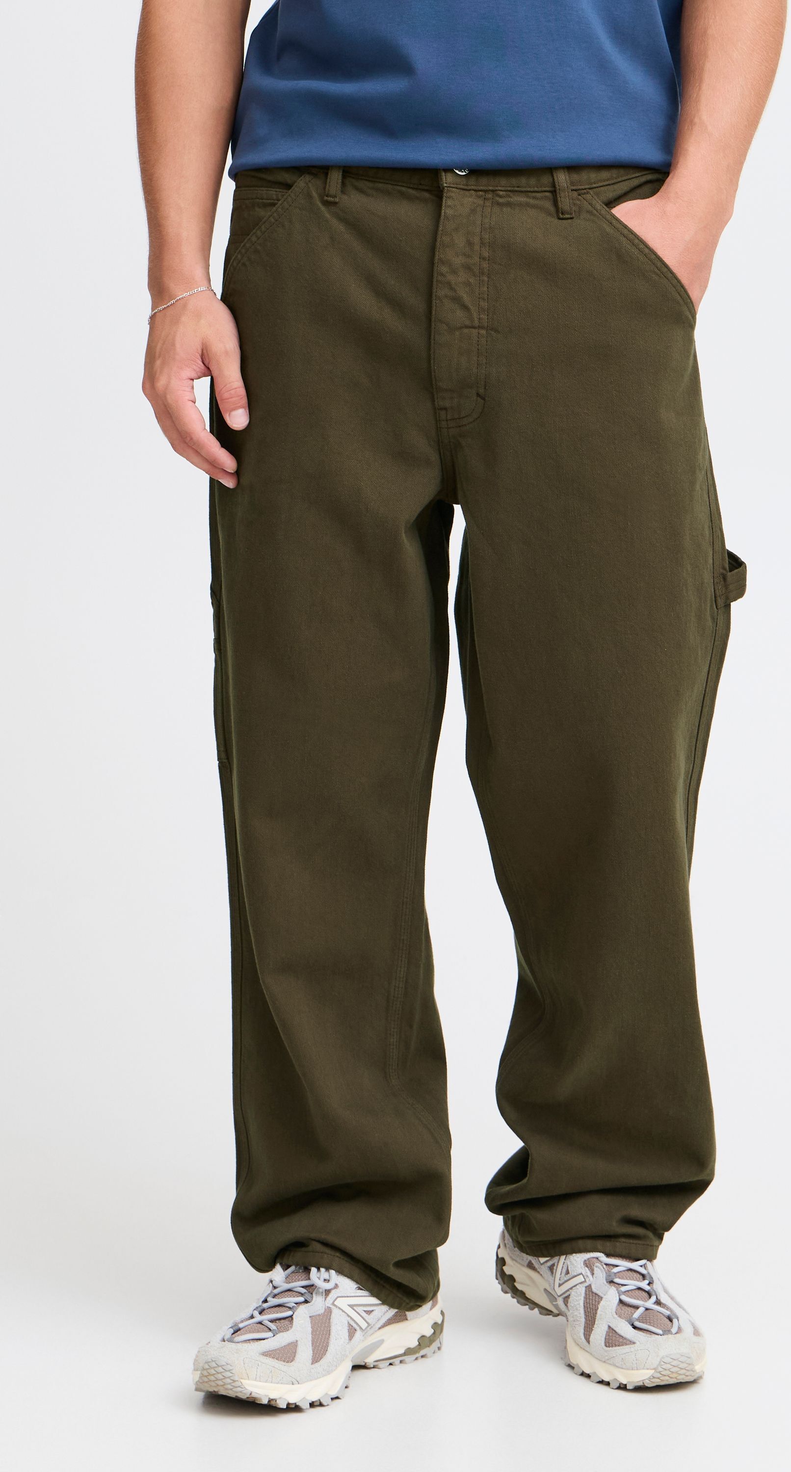 !solid Bequeme Jeans SOLID "Bequeme Jeans SDTommy", Herren, Gr. 31/32, Länge 32, grün (olive drab), Obermaterial: 100% Baumwolle CO., Jeans Bequeme Jeans