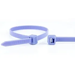 WKK 11032771 Kabelbinder Lösbarer Kabelbinder Kunststoff Violett 100 Stück(e)