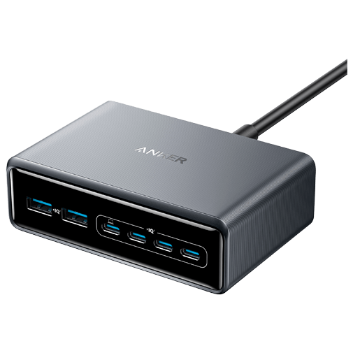 Anker Prime 6-In-1 Schnellladegerät 200W Schwarz