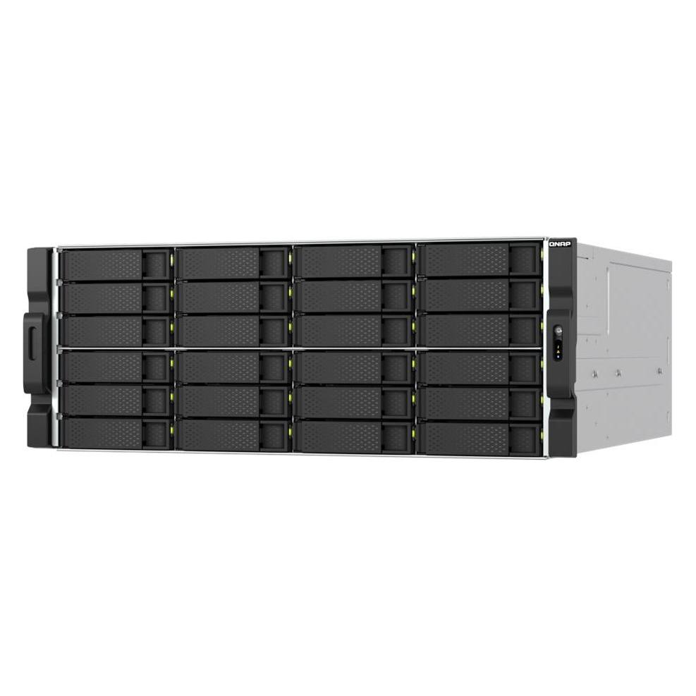 QNAP 4U 24-bay 3.5" SATA HDD NAS AMD Ryzen (0 TB) (TS-H2477AXU-RP-R7-32G)